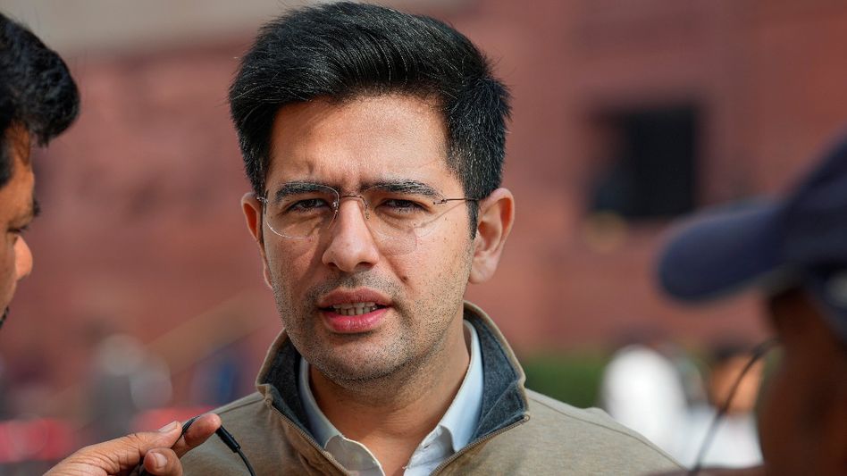 Since March this year, Raghav Chadha has been in London for a virectomy, a type of eye surgery to prevent retinal detachment. Since March this year, Raghav Chadha has been in London for a virectomy, a type of eye surgery to prevent retinal detachment.