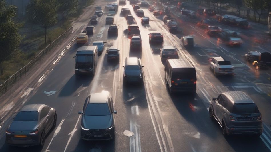Traffic noise and increase the risk of heart problems. (Photo: Generative AI/India Today) Traffic noise and increase the risk of heart problems. (Photo: Generative AI/India Today)