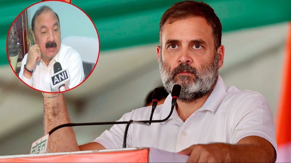 Rahul Gandhi and Kishori Lal Sharma Rahul Gandhi and Kishori Lal Sharma