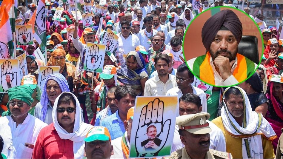 Congress and Arvinder Singh Lovely Congress and Arvinder Singh Lovely