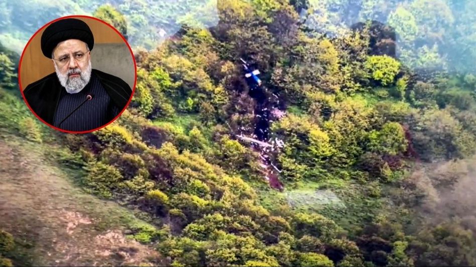 Ebrahim Raisi and Helicopter Crash Site Ebrahim Raisi and Helicopter Crash Site