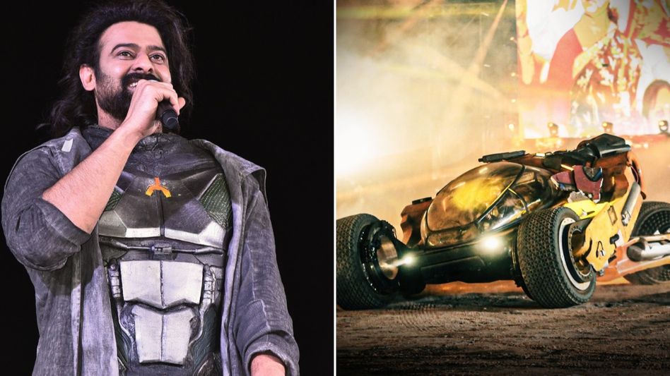 Prabhas and ‘BUJJI’ - The Futuristic Vehicle Prabhas and ‘BUJJI’ - The Futuristic Vehicle