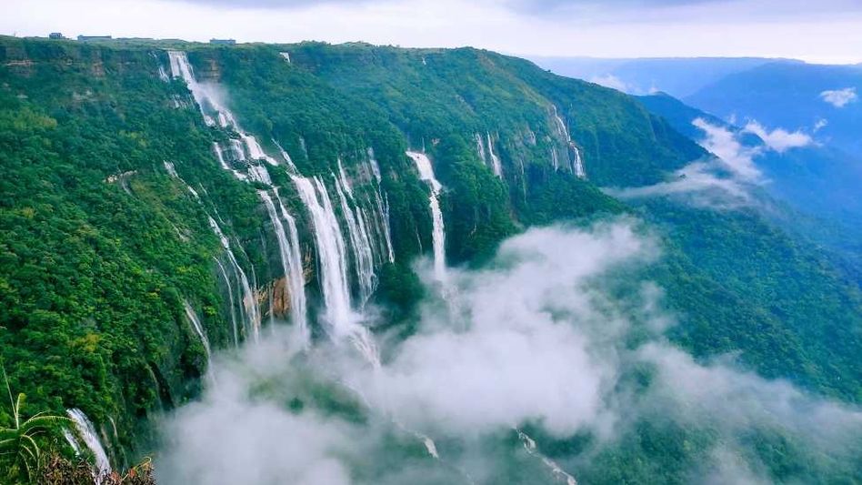 Cherrapunji, Meghalaya (Photo: X.com) Cherrapunji, Meghalaya (Photo: X.com)