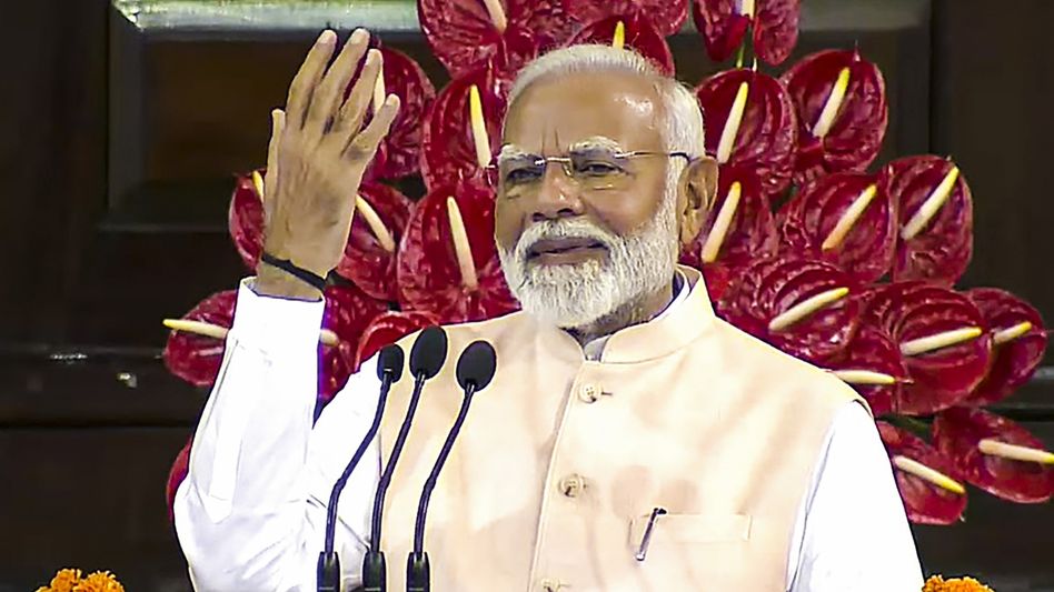 PM Modi's Oath Ceremony (Photo-PTI) PM Modi's Oath Ceremony (Photo-PTI)