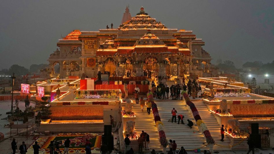 Ram Mandir in Ayodhya Ram Mandir in Ayodhya