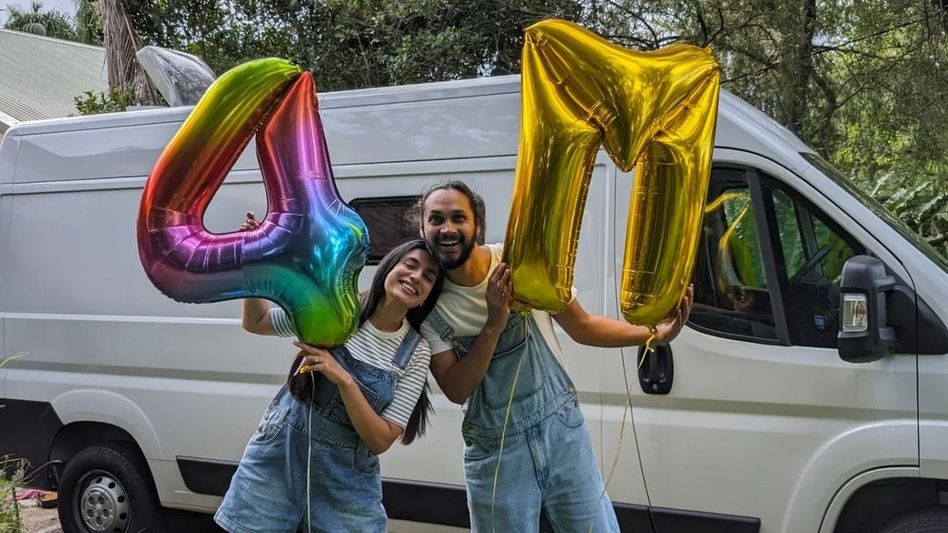 Priya and Sid living van life (Photo: Instagram) Priya and Sid living van life (Photo: Instagram)