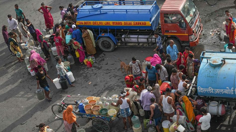 Delhi Water Crisis Delhi Water Crisis