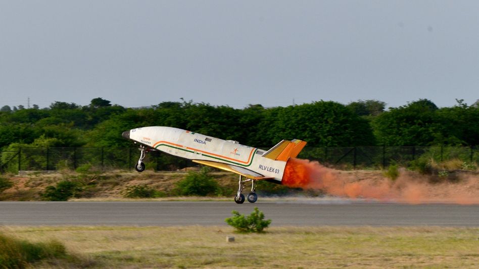 RLV LEX-03 (Photo: ISRO) RLV LEX-03 (Photo: ISRO)