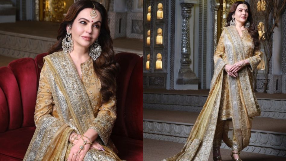 Nita Ambani (Photo/Manish Malhotra Official Instagram) Nita Ambani (Photo/Manish Malhotra Official Instagram)