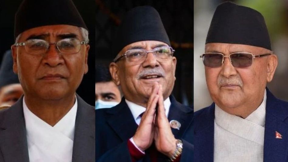 Deuba, Prachanda and Oli. (File Photo: Getty) Deuba, Prachanda and Oli. (File Photo: Getty)