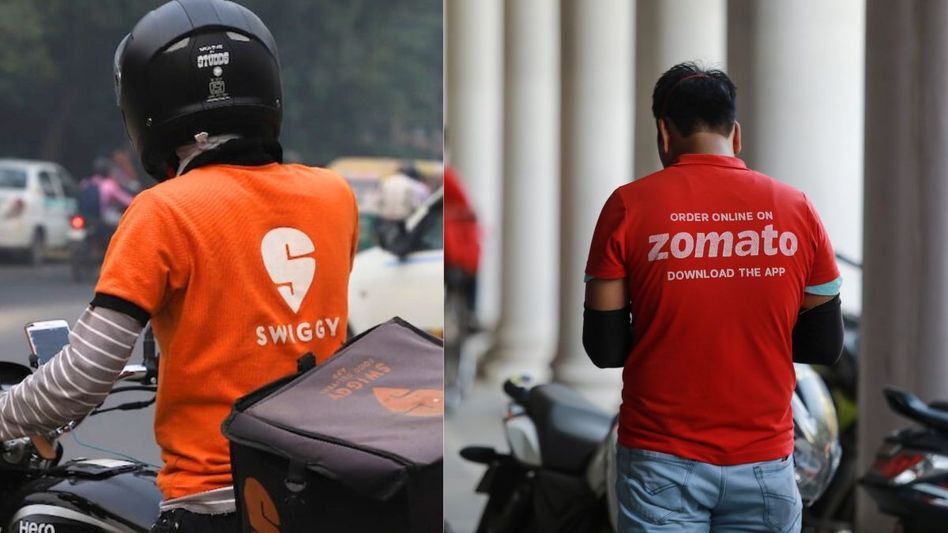 Zomato and Swiggy Zomato and Swiggy