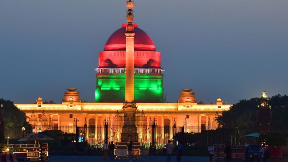 Rrashtrapati Bhawan (Getty images) Rrashtrapati Bhawan (Getty images)