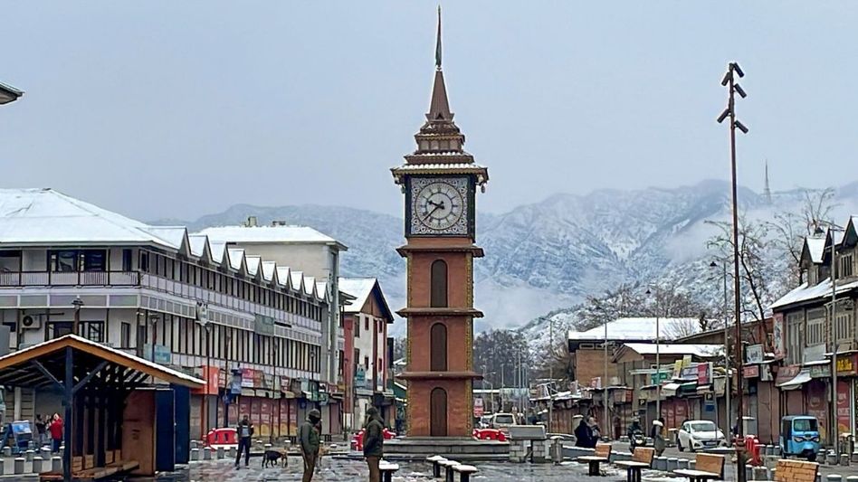 Lal Chowk in Srinagar Lal Chowk in Srinagar
