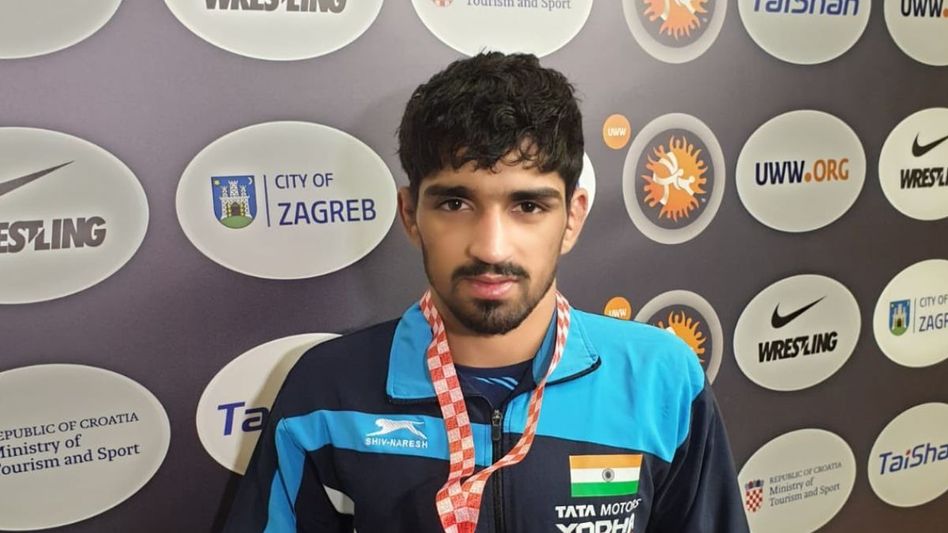 Wrestler Aman Sehrawat Wrestler Aman Sehrawat