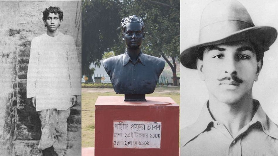 Khudiram Bose, Prafulla Chaki and Bhagat Singh Khudiram Bose, Prafulla Chaki and Bhagat Singh