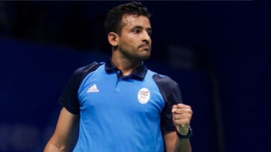 Para shuttler Nitesh Kumar Para shuttler Nitesh Kumar