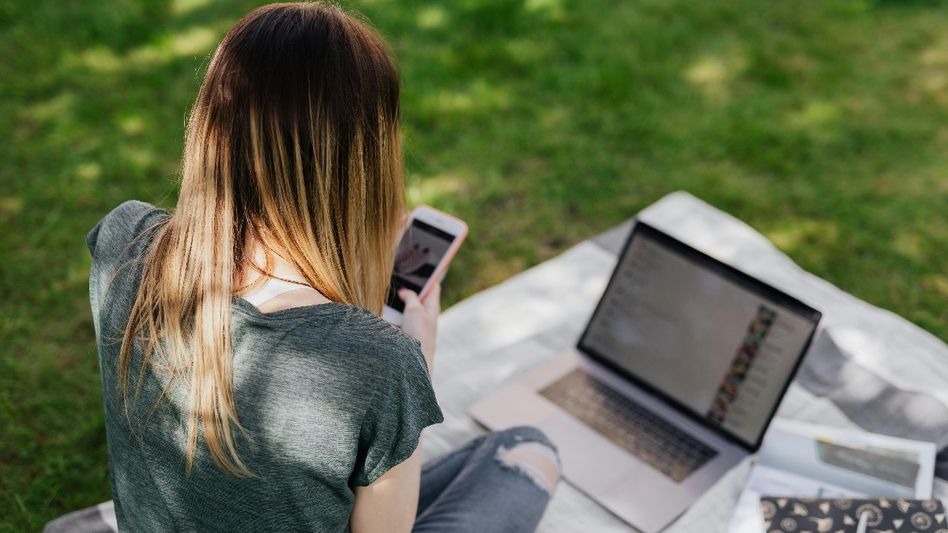 Girl Using Phone: Photo: Pexels Girl Using Phone: Photo: Pexels