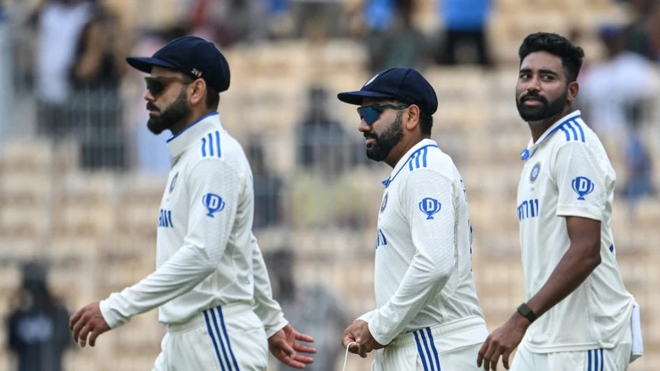Virat Kohli-Rohit Sharma-Mohammed Siraj Virat Kohli-Rohit Sharma-Mohammed Siraj