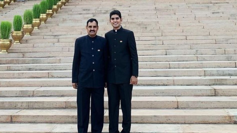IAS Kanishak Kataria with his father (Photo: Instagram/Kanishak Kataria) IAS Kanishak Kataria with his father (Photo: Instagram/Kanishak Kataria)