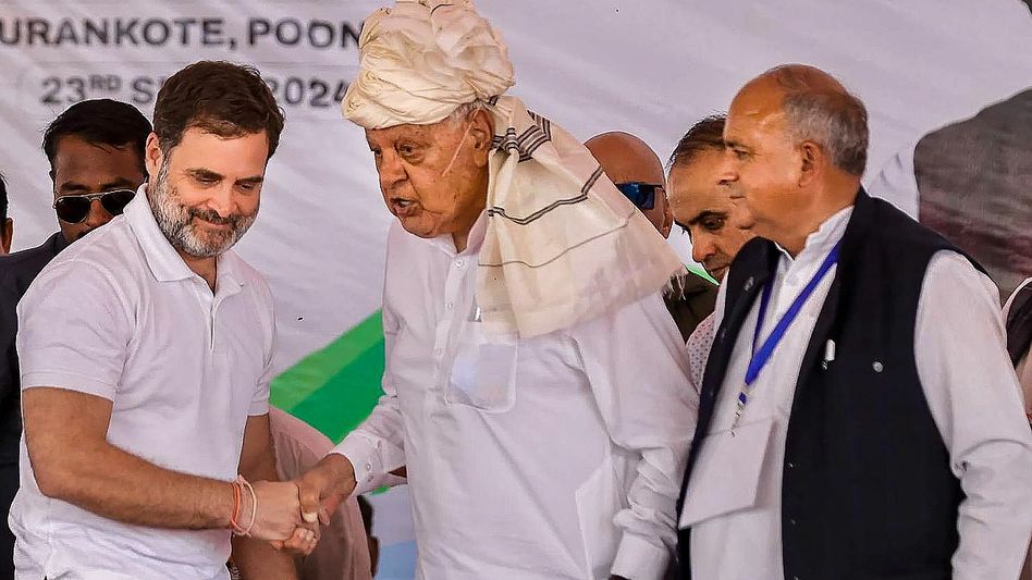 Jammu Kashmir Exit Polls 2024 (Photo Credit: PTI) Jammu Kashmir Exit Polls 2024 (Photo Credit: PTI)