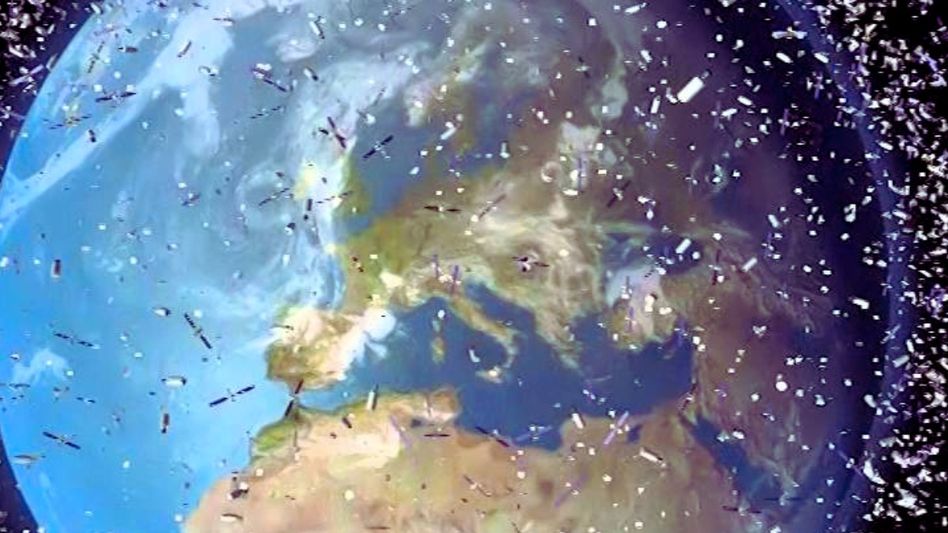 Space Debris (Representative Image) Space Debris (Representative Image)