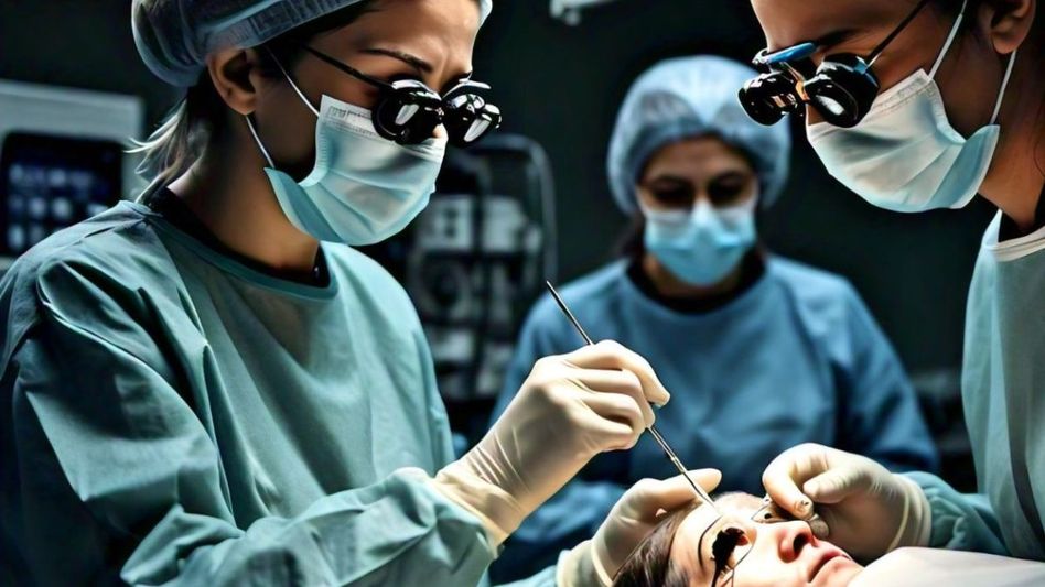 Cataract Surgery Photo: Meta AI)  Cataract Surgery Photo: Meta AI)