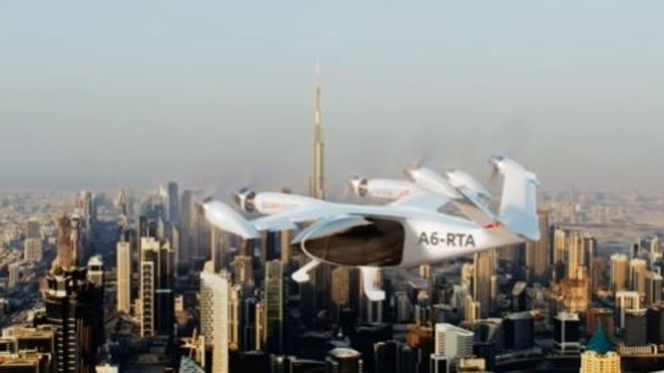 Air Taxi to Start in Dubai by 2026 Air Taxi to Start in Dubai by 2026