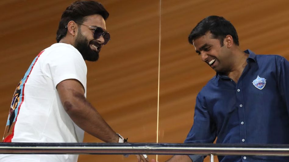 Rishabh Pant and Parth Jindal in frame Rishabh Pant and Parth Jindal in frame