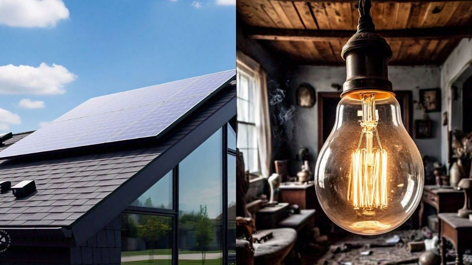 Solar Panel and Burning Bulb (Photo: Meta AI) Solar Panel and Burning Bulb (Photo: Meta AI)
