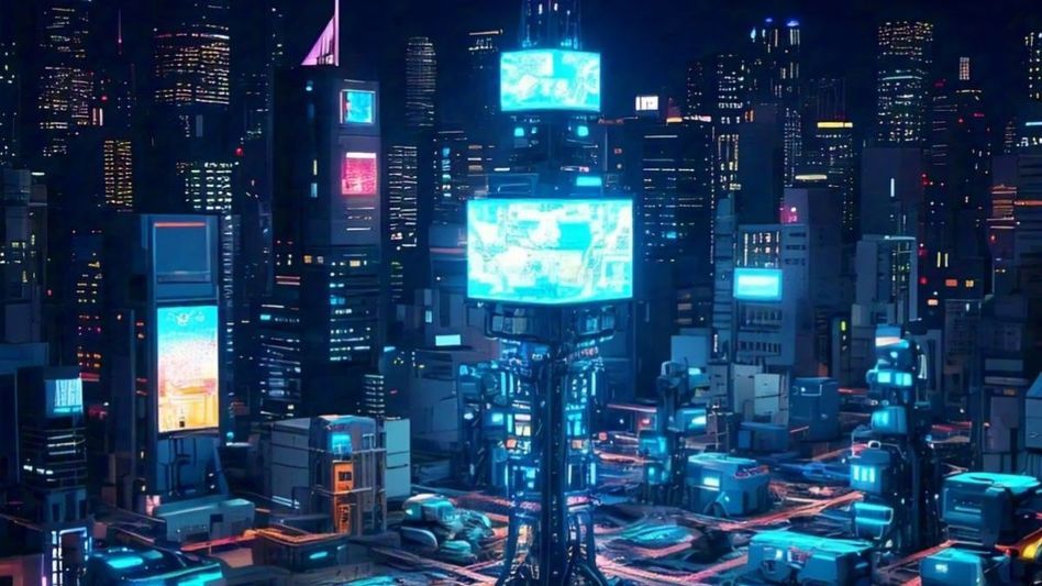 Robot City (Symbolic Photo Meta AI) Robot City (Symbolic Photo Meta AI)