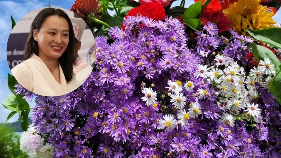 Manipur woman's flower business (Photo: Instagram/@diantheprivatelimited) Manipur woman's flower business (Photo: Instagram/@diantheprivatelimited)