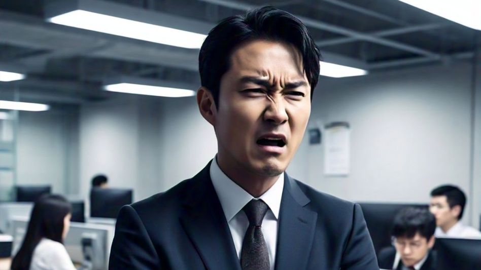 korean Boss yelling at subordinates/AI korean Boss yelling at subordinates/AI