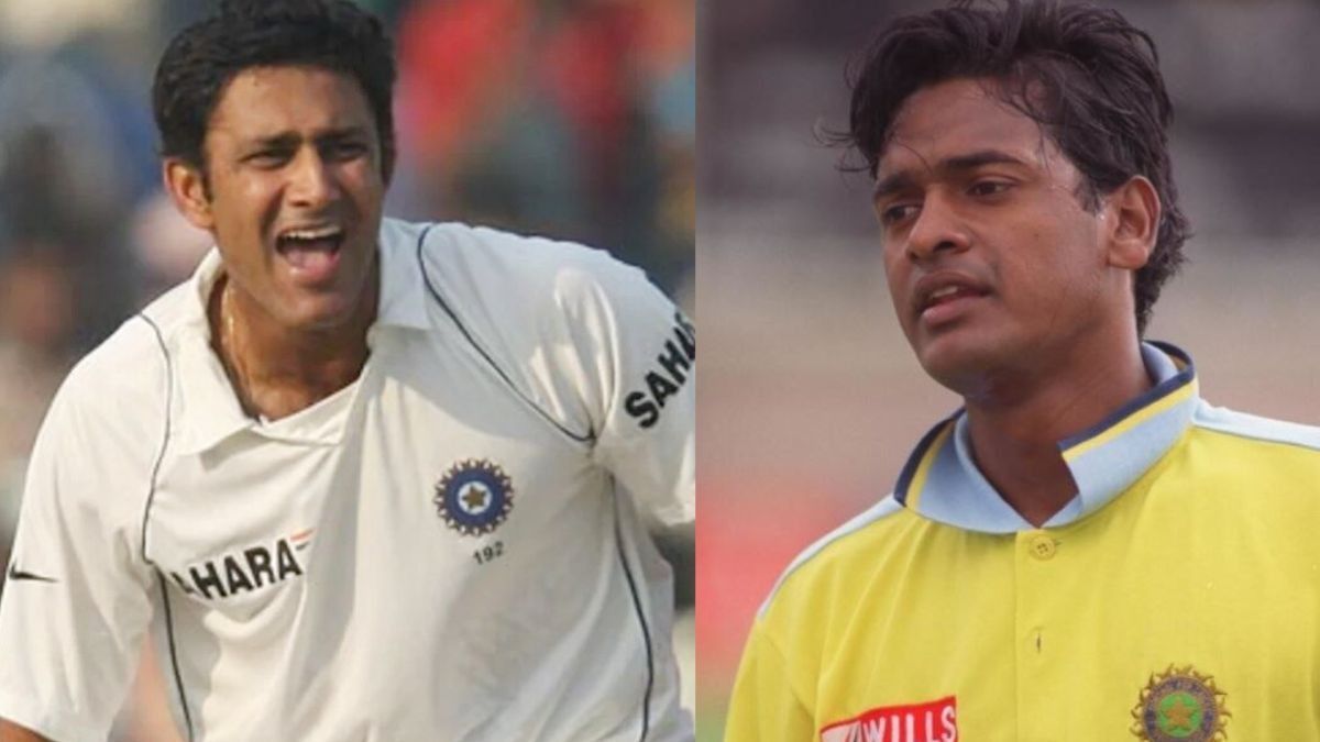 Anil Kumble and Debashish Mohanty Anil Kumble and Debashish Mohanty