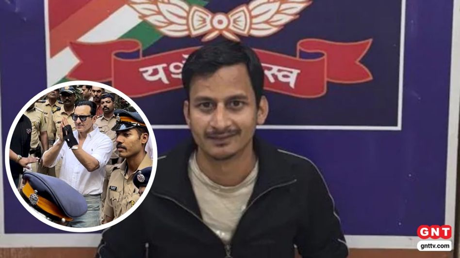 Police Detained Kailash Kanojia in Saif Ali Khan Attack Case (Photo Credit: ANI) Police Detained Kailash Kanojia in Saif Ali Khan Attack Case (Photo Credit: ANI)