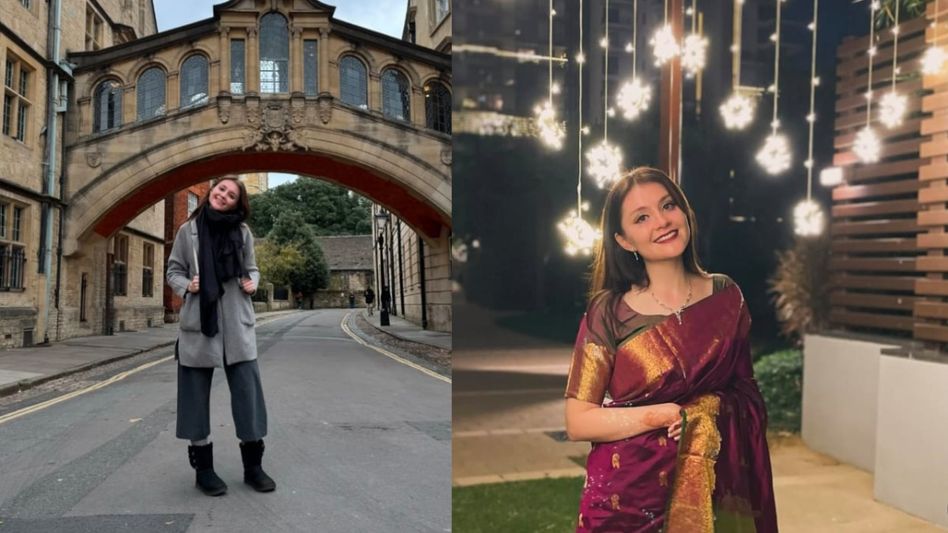 Russian Girl Polina Married to Indian Man (Photo Credit: Instagram) Russian Girl Polina Married to Indian Man (Photo Credit: Instagram)
