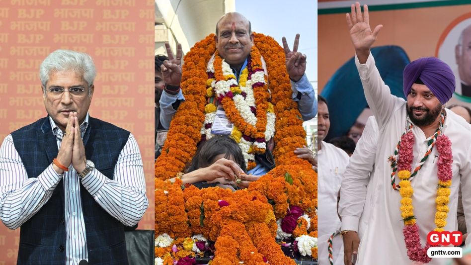 Delhi Election Result 2025 (Photo Credit: PTI) Delhi Election Result 2025 (Photo Credit: PTI)