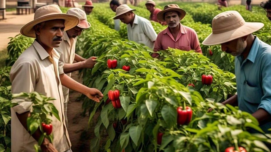 Capsicum Farming Capsicum Farming