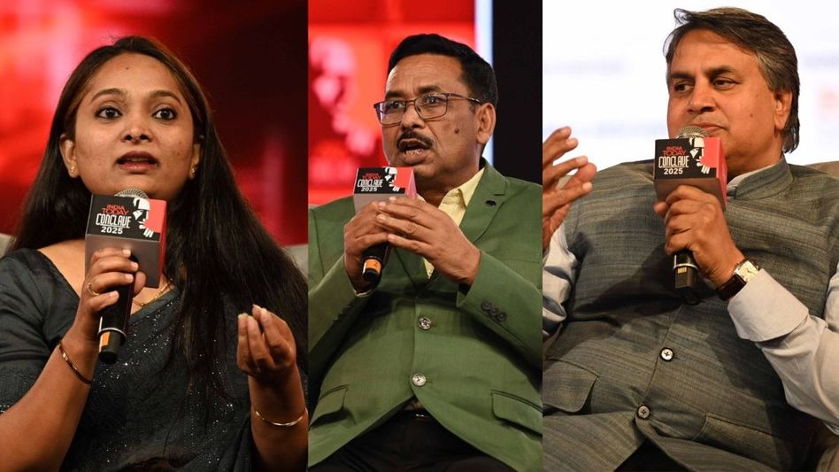 Raziya Shaikh, Ashok Kumar Sinha and Rajiv Marda (India Today Conclave) Raziya Shaikh, Ashok Kumar Sinha and Rajiv Marda (India Today Conclave)