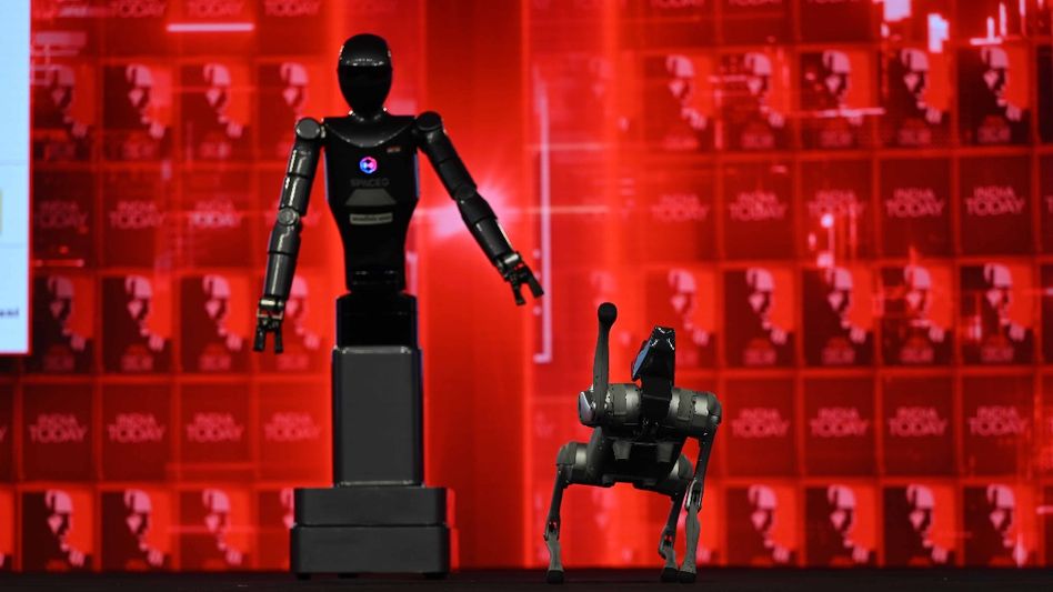 Robot Dance in India Today Conclave 2025 Robot Dance in India Today Conclave 2025