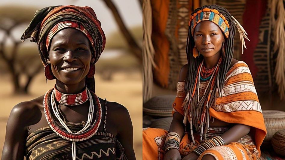 Women of Himba Tribe Women of Himba Tribe