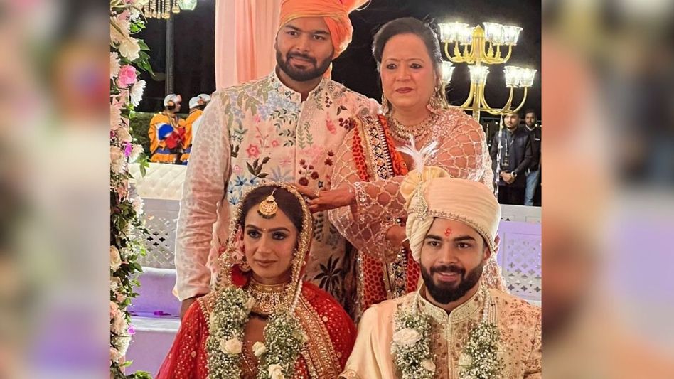 Rishabh Pant's Sister's wedding Rishabh Pant's Sister's wedding