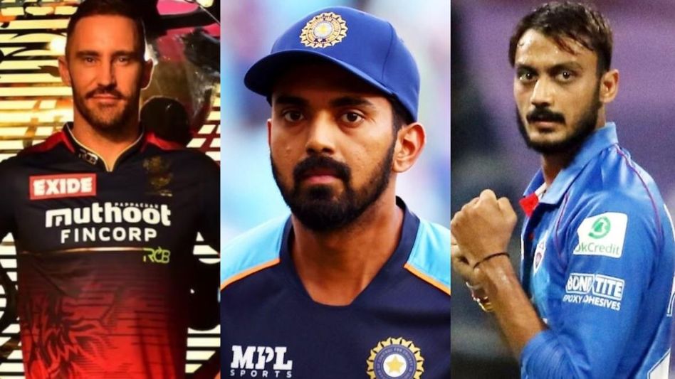 Faf du Plessis, KL Rahul and Akshar Patel (File Photo) Faf du Plessis, KL Rahul and Akshar Patel (File Photo)