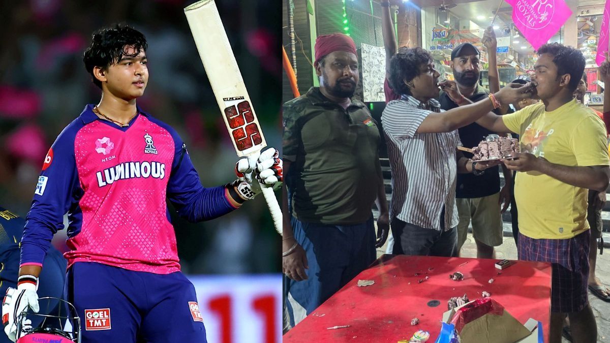 Vaibhav Suryavanshi Century: आईपीएल में 35 बॉल पर शतक लगाने वाले वैभव सूर्यवंशी के गांव में मना जश्न, लोगों ने काटा केक और बांटीं मिठाइयां