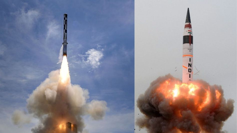 BrahMos Missile and Agni Missile BrahMos Missile and Agni Missile