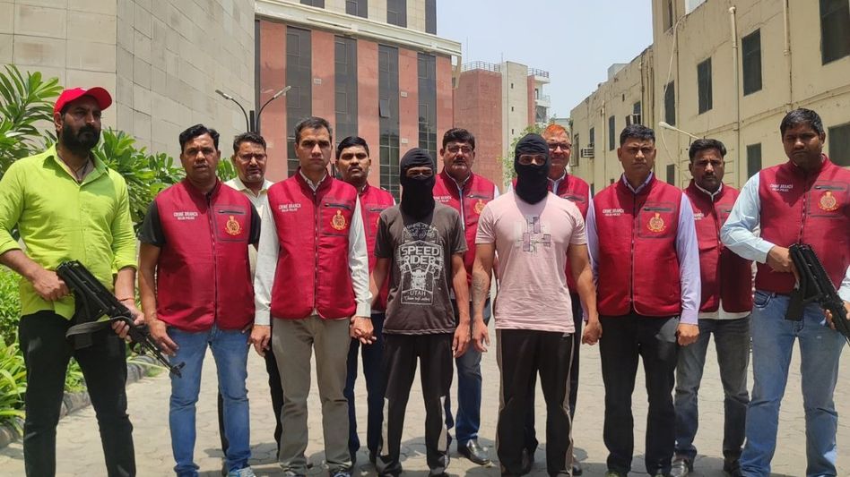 Delhi Police exposed extortion gang Delhi Police exposed extortion gang