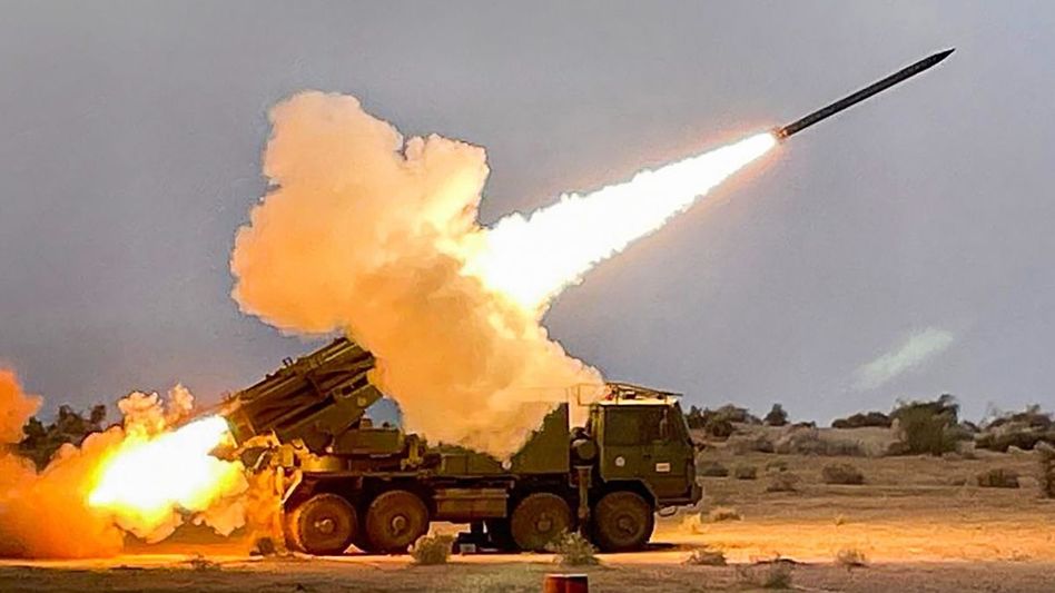 The Pinaka Rocket Launcher System The Pinaka Rocket Launcher System