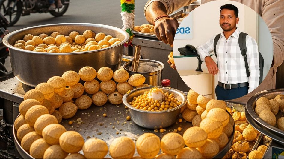 Golgappa Seller to ISRO Technician  Golgappa Seller to ISRO Technician