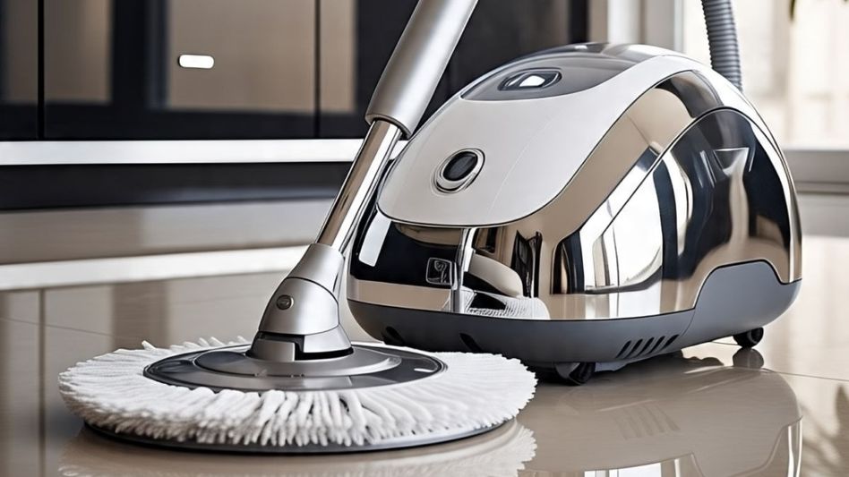 Smart Robotic Mop (Photo/Meta AI) Smart Robotic Mop (Photo/Meta AI)