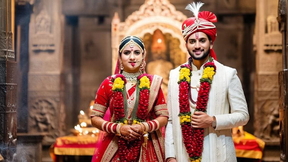 Muslim girl marries hindu (Photo/Meta AI) Muslim girl marries hindu (Photo/Meta AI)