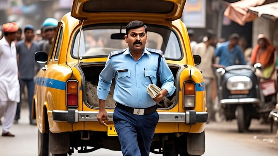 Security guard became a robber (Photo/Meta AI) Security guard became a robber (Photo/Meta AI)